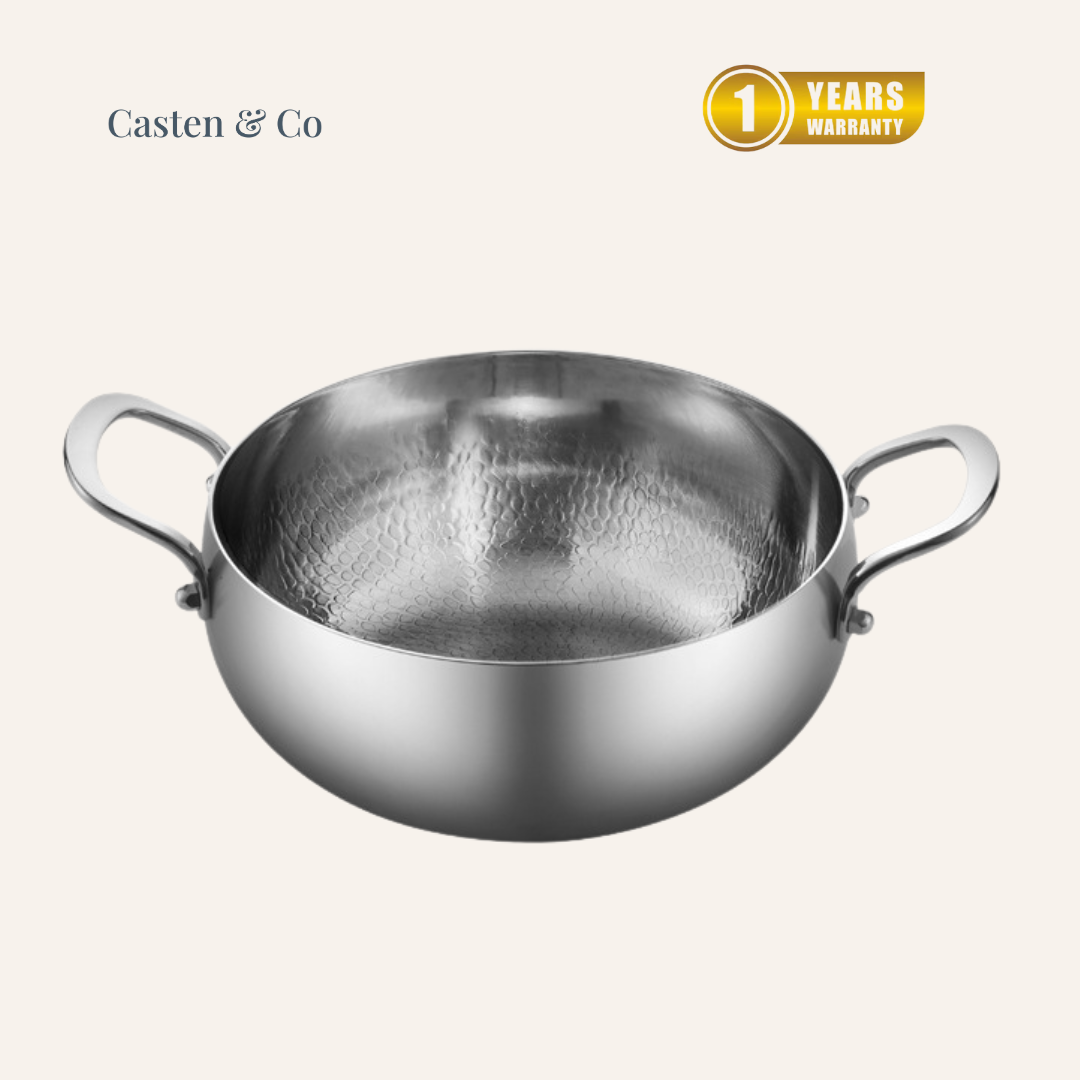 Titanium Deep Casserole Pot Pro